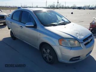✅ 2007 Chevrolet Aveo LS • VIN: KL1TD566X7B124986 • Lot: 41272696. Wystawiony na IAAI z przebiegiem Nie podano. Bezpłatny archiwum sprzedaży aukcyjnych z USA i szczegółowy raport historii pojazdu na DreamBid. Zdjęcie 1.
