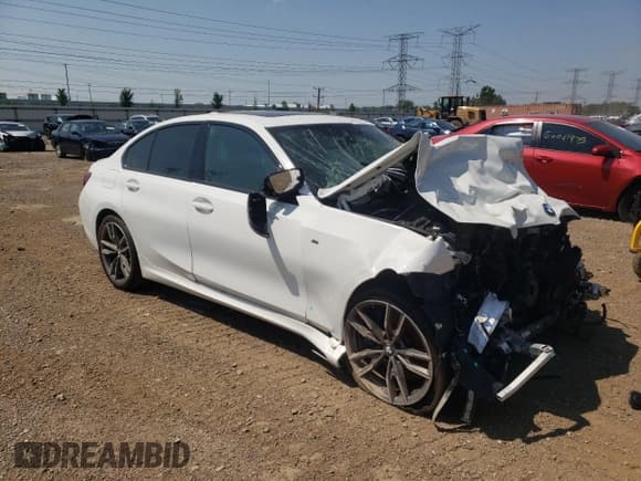 ✅ 2021 BMW 3 Series M340i xDrive • VIN: 3MW5U9J03M8B90544 • Lot: 56207995. Listed on Copart with Not provided. Free auction sales archive from the USA and detailed vehicle history report at DreamBid. Image 4.