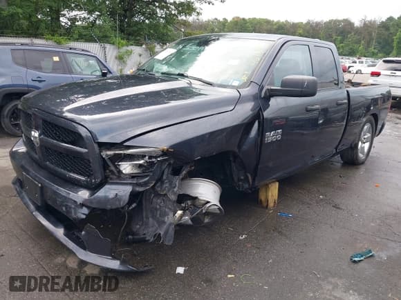 ✅ 2018 Ram 1500 Tradesman • VIN: 1C6RR7FG9JS344160 • Lot: 42660740. Listed on IAAI with 86,858 mi. Free auction sales archive from the USA and detailed vehicle history report at DreamBid. Image 17.