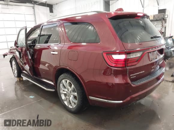 ✅ 2016 Dodge Durango Citadel • VIN: 1C4RDJEG8GC393410 • Lot: 42168748. Listed on IAAI with 66,005 mi. Free auction sales archive from the USA and detailed vehicle history report at DreamBid. Image 3.
