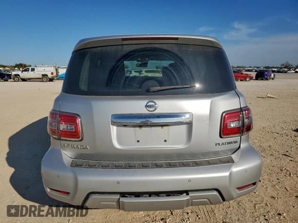 ✅ 2017 Nissan Armada Platinum • VIN: JN8AY2NE5H9701609 • Lot: 94240545. Listed on Copart with 110,247 mi. Free auction sales archive from the USA and detailed vehicle history report at DreamBid. Image 6.