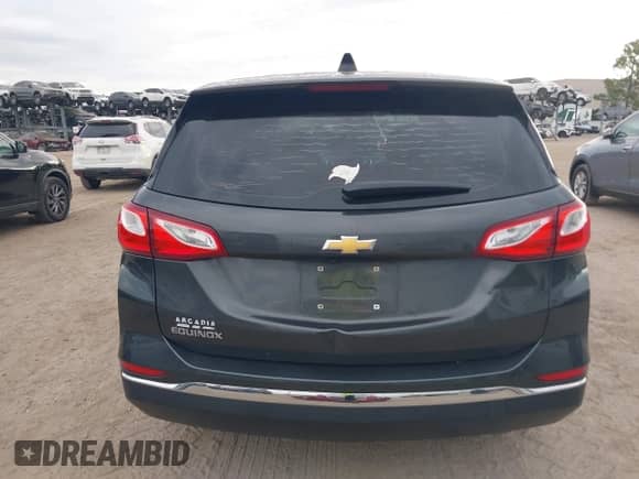 ✅ 2018 Chevrolet Equinox LS • VIN: 2GNAXHEV8J6105629 • Lot: 43307488. Listed on IAAI with 159,507 mi. Free auction sales archive from the USA and detailed vehicle history report at DreamBid. Image 17.