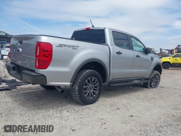 ✅ 2020 Ford Ranger Lariat • VIN: 1FTER4FH9LLA71409 • Lot: 43205180. Listed on IAAI with 41,813 mi. Free auction sales archive from the USA and detailed vehicle history report at DreamBid. Image 4.
