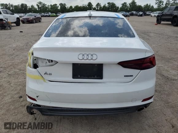 ✅ 2019 Audi A5 Premium • VIN: WAUSNAF53KA019395 • Lot: 54145495. Wystawiony na Copart z przebiegiem 58 634 mil. Bezpłatny archiwum sprzedaży aukcyjnych z USA i szczegółowy raport historii pojazdu na DreamBid. Zdjęcie 6.