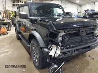 ✅ 2023 Ford Bronco • VIN: 1FMEE5BP1PLB34406 • Lot: 41270327. Listed on IAAI with 25,536 mi. Free auction sales archive from the USA and detailed vehicle history report at DreamBid. Image 1.