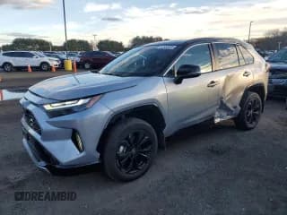 ✅ 2024 Toyota RAV4 Hybrid XSE • VIN: 4T3E6RFV6RU163529 • Lot: 92566595. Listed on Copart with 8,783 mi. Free auction sales archive from the USA and detailed vehicle history report at DreamBid. Image 1.
