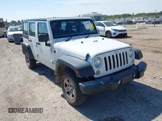✅ 2016 Jeep Wrangler Unlimited Sport RHD • VIN: 1C4BJWKG5GL307319 • Lot: 43229422. Listed on IAAI with 127,871 mi. Free auction sales archive from the USA and detailed vehicle history report at DreamBid. Image 1.