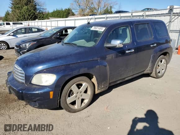 ✅ 2007 Chevrolet HHR LT • VIN: 3GNDA33P67S545963 • Лот: 79601484. Размещён на Copart с пробегом 270 140 миль миль. Получите бесплатный доступ к архиву аукционных продаж из США и посмотрите подробный отчёт об истории автомобиля на DreamBid. Изображение 1.