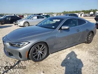 ✅ 2024 BMW 4 Series 430i • VIN: WBA53AP08RCN61208 • Lot: 90037465. Wystawiony na Copart z przebiegiem 32 354 mil. Bezpłatny archiwum sprzedaży aukcyjnych z USA i szczegółowy raport historii pojazdu na DreamBid. Zdjęcie 1.