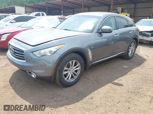 ✅ 2016 Infiniti QX70 • VIN: JN8CS1MU4GM671494 • Лот: 42571228. Опубликован ранее на IAAI с пробегом 158 822 миль. Бесплатный доступ к архиву аукционных продаж из США и подробный отчёт об истории автомобиля на DreamBid. Изображение 2.