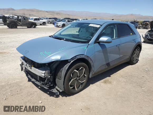 2022 Hyundai Ioniq 5 SEL z VIN KM8KNDAF5NU094215, wystawiony jako Copart lot #52761334 z przebiegiem 81 459 mil mil oraz Szkoda całkowita • Salvage title. Historia ofert i sprzedaży dostępna na DreamBid. Obrazek 1.