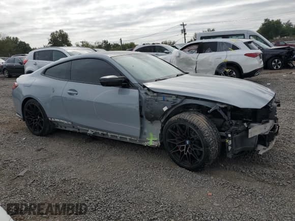 ✅ 2021 BMW M4 Competition • VIN: WBS33AZ0XMCH24047 • Lot: 81635055. Wystawiony na Copart z przebiegiem 48 963 mil. Bezpłatny archiwum sprzedaży aukcyjnych z USA i szczegółowy raport historii pojazdu na DreamBid. Zdjęcie 4.