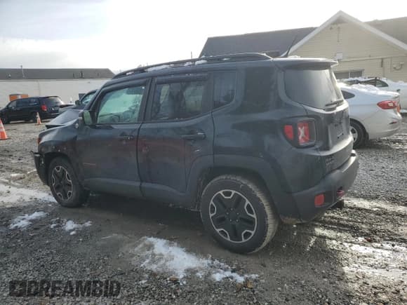 ✅ 2017 Jeep Renegade Trailhawk • VIN: ZACCJBCB7HPF27364 • Lot: 92474305. Listed on Copart with 87,850 mi. Free auction sales archive from the USA and detailed vehicle history report at DreamBid. Image 2.