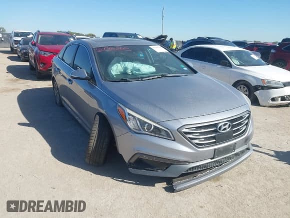 ✅ 2017 Hyundai Sonata Sport • VIN: 5NPE34AF8HH471237 • Лот: 43446366. Опубликован ранее на IAAI с пробегом 119 927 миль. Бесплатный доступ к архиву аукционных продаж из США и подробный отчёт об истории автомобиля на DreamBid. Изображение 1.