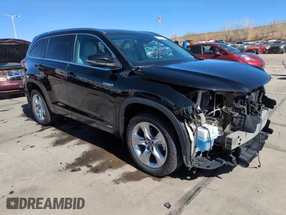 ✅ 2018 Toyota Highlander Hybrid Limited • VIN: 5TDDGRFH7JS037916 • Lot: 50567695. Listed on Copart with 96,677 mi. Free auction sales archive from the USA and detailed vehicle history report at DreamBid. Image 4.