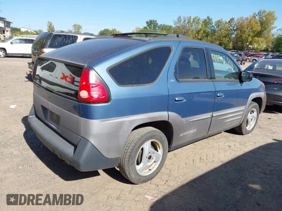 ✅ 2001 Pontiac Aztek GT • VIN: 3G7DA03E81S531588 • Lot: 43382318. Wystawiony na IAAI z przebiegiem 170 630 mil. Bezpłatny archiwum sprzedaży aukcyjnych z USA i szczegółowy raport historii pojazdu na DreamBid. Zdjęcie 4.