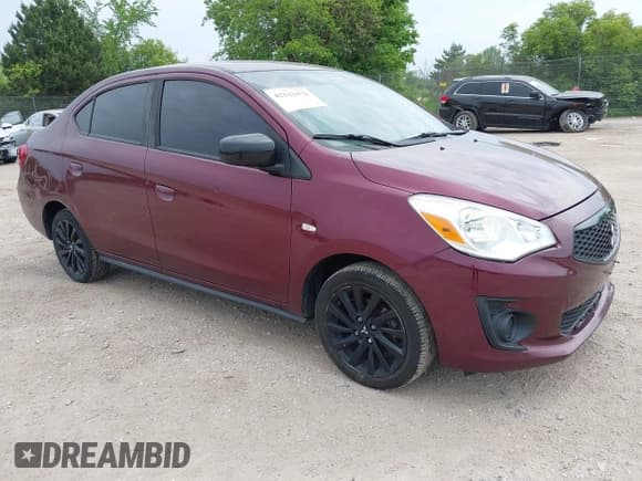 ✅ 2020 Mitsubishi Mirage SE • VIN: ML32F4FJ2LHF01255 • Lot: 42512974. Wystawiony na IAAI z przebiegiem 76 239 mil. Bezpłatny archiwum sprzedaży aukcyjnych z USA i szczegółowy raport historii pojazdu na DreamBid. Zdjęcie 1.