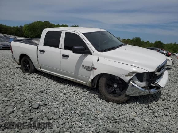 ✅ 2021 Ram 1500 Tradesman • VIN: 1C6RR7KTXMS572899 • Lot: 53896995. Listed on Copart with 72,552 mi. Free auction sales archive from the USA and detailed vehicle history report at DreamBid. Image 4.