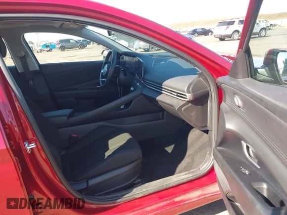 2024 Hyundai Elantra SEL with VIN KMHLS4DGXRU691755, listed as a IAAI auction lot 43173339 with 12,759 mi miles and . Bid and sale history available at DreamBid. Image 5.