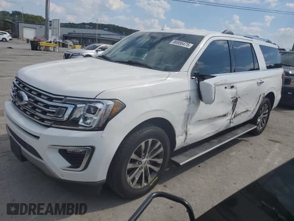 ✅ 2018 Ford Expedition Max Limited • VIN: 1FMJK1KT3JEA23140 • Lot: 80886475. Wystawiony na Copart z przebiegiem 174 492 mil. Bezpłatny archiwum sprzedaży aukcyjnych z USA i szczegółowy raport historii pojazdu na DreamBid. Zdjęcie 1.