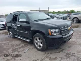 2013 Chevrolet Tahoe LTZ with VIN 1GNSCCE02DR345890, listed as a IAAI auction lot 41890695 with 103,385 mi miles and . Bid and sale history available at DreamBid. Image 1.