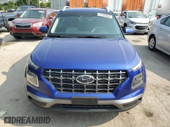2022 Hyundai Venue SEL с VIN KMHRC8A36NU149773, выставлен на аукционе Copart как лот 71122834 с пробегом 14 455 миль миль и Списание • Salvage title. История ставок и продаж доступна на DreamBid. Изображение 5.