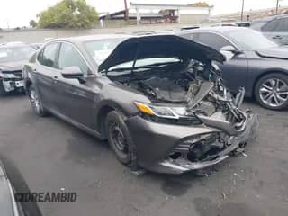 2020 Toyota Camry Hybrid LE with VIN 4T1C31AK6LU529780, listed as a IAAI auction lot 42672539 with 60,540 mi miles and . Bid and sale history available at DreamBid. Image 1.