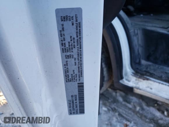 ✅ 2021 Ram 3500 • VIN: 3C6FRVHG6ME511103 • Lot: 82353684. Listed on Copart with 126,615 mi. Free auction sales archive from the USA and detailed vehicle history report at DreamBid. Image 13.