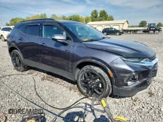 2021 Chevrolet Blazer LT z VIN 3GNKBCRSXMS543029, wystawiony jako Copart lot #80708795 z przebiegiem 40 090 mil mil oraz Szkoda całkowita • Salvage title. Historia ofert i sprzedaży dostępna na DreamBid. Obrazek 4.