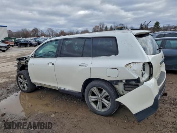 ✅ 2012 Toyota Highlander Limited • VIN: 5TDDK3EH8CS160804 • Lot: 94064575. Listed on Copart with 173,700 mi. Free auction sales archive from the USA and detailed vehicle history report at DreamBid. Image 2.