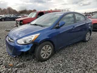 2016 Hyundai Accent SE с VIN KMHCT4AE2GU963566, выставлен на аукционе Copart как лот 89723705 с пробегом 82 530 миль миль и Списание • Salvage title. История ставок и продаж доступна на DreamBid. Изображение 1.