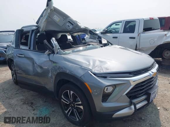 2024 Chevrolet TrailBlazer LT с VIN KL79MPS20RB086704, выставлен на аукционе IAAI как лот 42392792 с пробегом 41 537 миль миль и . История ставок и продаж доступна на DreamBid. Изображение 1.