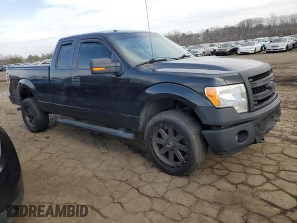 ✅ 2013 Ford F-150 XL • VIN: 1FTEX1EM8DFC62693 • Lot: 47941695. Listed on Copart with 222,196 mi. Free auction sales archive from the USA and detailed vehicle history report at DreamBid. Image 4.