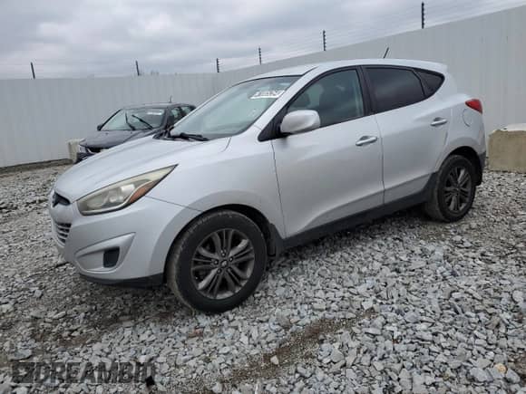 2015 Hyundai Tucson GLS with VIN KM8JT3AF8FU958302, listed as a Copart auction lot 41005264 with 143,268 mi miles and . Bid and sale history available at DreamBid. Image 1.