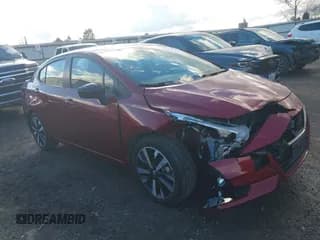 ✅ 2022 Nissan Versa SR • VIN: 3N1CN8FV3NL851075 • Lot: 43794257. Listed on IAAI with 51,221 mi. Free auction sales archive from the USA and detailed vehicle history report at DreamBid. Image 1.