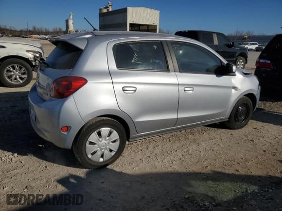 ✅ 2015 Mitsubishi Mirage DE • VIN: ML32A3HJ2FH048049 • Lot: 84293544. Listed on Copart with 110,241 mi. Free auction sales archive from the USA and detailed vehicle history report at DreamBid. Image 3.