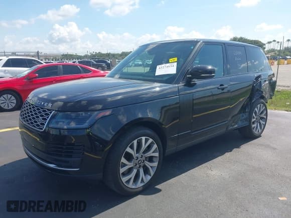 ✅ 2019 Land Rover Range Rover HSE • VIN: SALGS2SV0KA552908 • Lot: 42274154. Listed on IAAI with 95,041 mi. Free auction sales archive from the USA and detailed vehicle history report at DreamBid. Image 2.