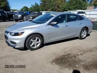 2018 Chevrolet Malibu LS with VIN 1G1ZB5ST3JF232993, listed as a Copart auction lot 87198365 with 70,507 mi miles and Salvage title. Bid and sale history available at DreamBid. Image 1.