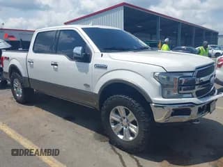 ✅ 2018 Ford F-150 XL • VIN: 1FTEW1EG1JFD38893 • Lot: 42414645. Listed on IAAI with 123,274 mi. Free auction sales archive from the USA and detailed vehicle history report at DreamBid. Image 1.