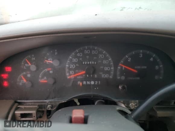 ✅ 1997 Ford F-150 • VIN: 1FTDX08W8VKD64331 • Lot: 91916645. Listed on Copart with 223,588 mi. Free auction sales archive from the USA and detailed vehicle history report at DreamBid. Image 9.