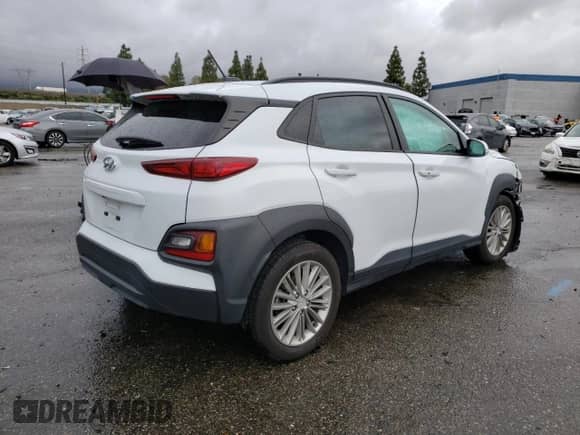 2018 Hyundai Kona SEL with VIN KM8K22AA6JU069691, listed as a Copart auction lot 43238803 with 60,574 mi miles and . Bid and sale history available at DreamBid. Image 3.