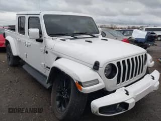 ✅ 2022 Jeep Gladiator Overland • VIN: 1C6HJTFG7NL105864 • Lot: 41031684. Listed on IAAI with 56,088 mi. Free auction sales archive from the USA and detailed vehicle history report at DreamBid. Image 1.