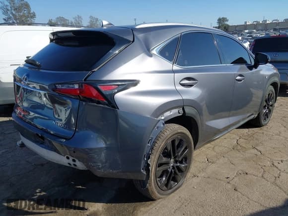 ✅ 2016 Lexus NX 200t • VIN: JTJYARBZ2G2048336 • Lot: 41612599. Listed on IAAI with 180,851 mi. Free auction sales archive from the USA and detailed vehicle history report at DreamBid. Image 4.