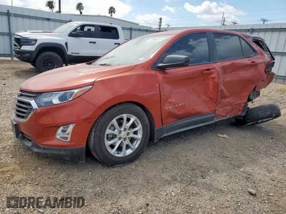 2020 Chevrolet Equinox LS с VIN 2GNAXHEV8L6257512, выставлен на аукционе Copart как лот 67965515 с пробегом 98 530 миль миль и Списание • Salvage title. История ставок и продаж доступна на DreamBid. Изображение 1.