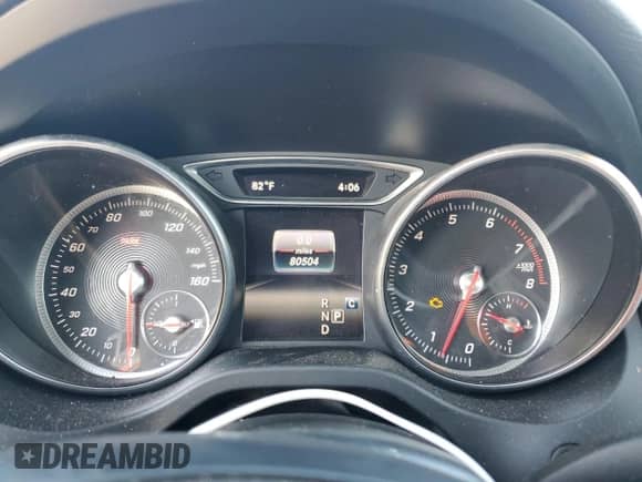 2018 Mercedes-Benz CLA 250 with VIN WDDSJ4EB0JN610949, listed as a Copart auction lot 82372355 with 80,504 mi miles and Salvage title. Bid and sale history available at DreamBid. Image 9.