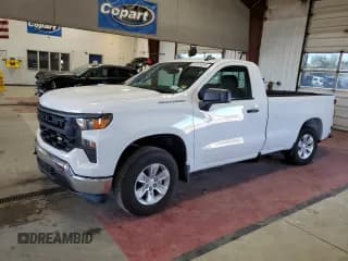 ✅ 2024 Chevrolet Silverado 1500 Work Truck • VIN: 3GCNAAEDXRG272293 • Lot: 81845815. Listed on Copart with Not provided. Free auction sales archive from the USA and detailed vehicle history report at DreamBid. Image 1.