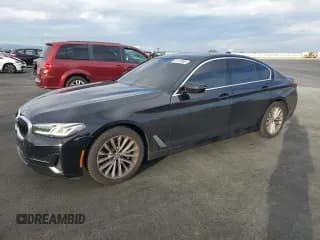 ✅ 2021 BMW 5 Series 530i • VIN: WBA53BH08MCF88358 • Lot: 91141005. Listed on Copart with 89,608 mi. Free auction sales archive from the USA and detailed vehicle history report at DreamBid. Image 1.