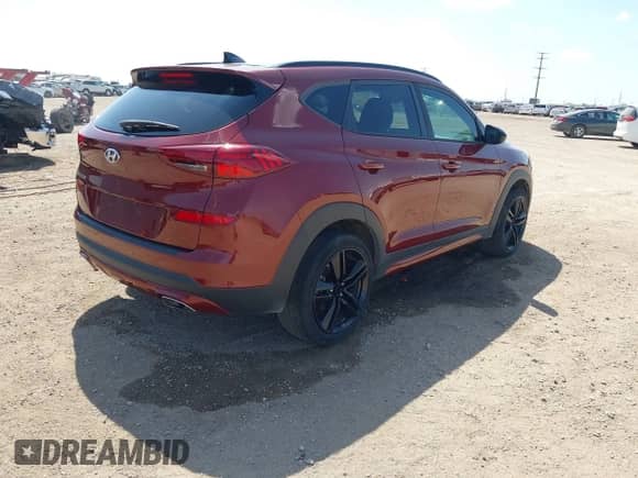 2019 Hyundai Tucson SEL z VIN KM8J33AL6KU980864, wystawiony jako IAAI lot #42551678 z przebiegiem 49 682 mil mil oraz . Historia ofert i sprzedaży dostępna na DreamBid. Obrazek 4.