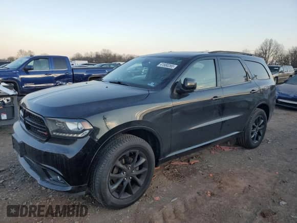 2017 Dodge Durango GT z VIN 1C4RDJDG2HC806389, wystawiony jako Copart lot #41580265 z przebiegiem 93 803 mil mil oraz Szkoda całkowita • Salvage title. Historia ofert i sprzedaży dostępna na DreamBid. Obrazek 1.