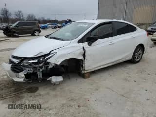 ✅ 2019 Chevrolet Cruze LT • VIN: 1G1BE5SM4K7126291 • Lot: 36614773. Listed on Copart with 65,739 mi. Free auction sales archive from the USA and detailed vehicle history report at DreamBid. Image 1.